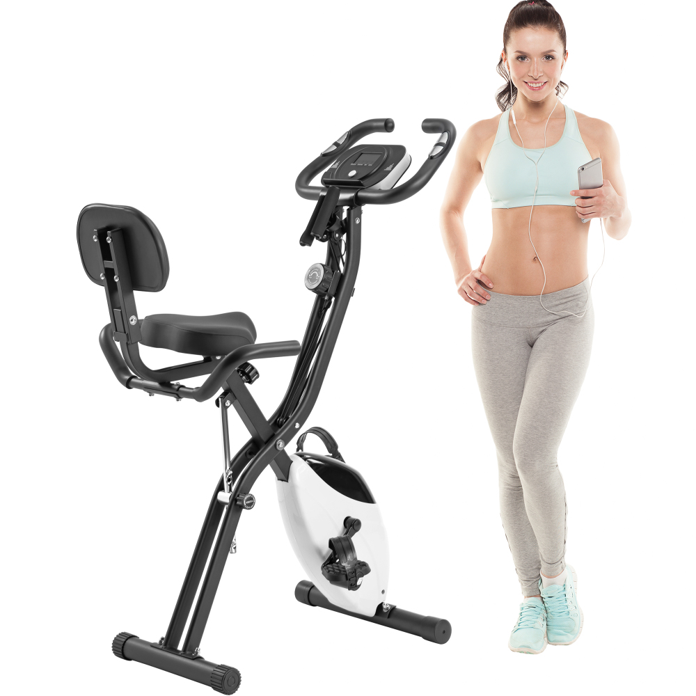 Exercise Bike Magnetic Resistance - 16단계 자기 저항 운동 자전거, 등받이가