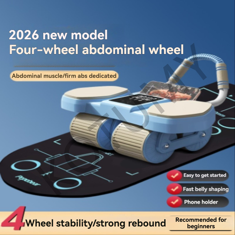 팔꿈치 지지대가 있는 자동 반동식 복근 운동 롤러, 코 - Ab Roller Wheel With Elbow Support 리뷰 및 가격