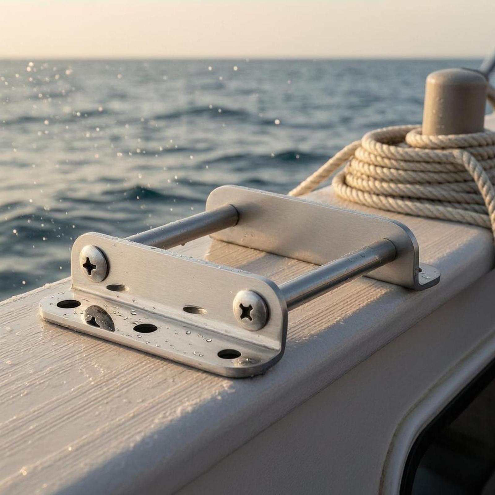 보트용 낚싯대 거치대, 스테인리스 스틸 재질, 직사각형 - Fishing 리뷰 및 가격