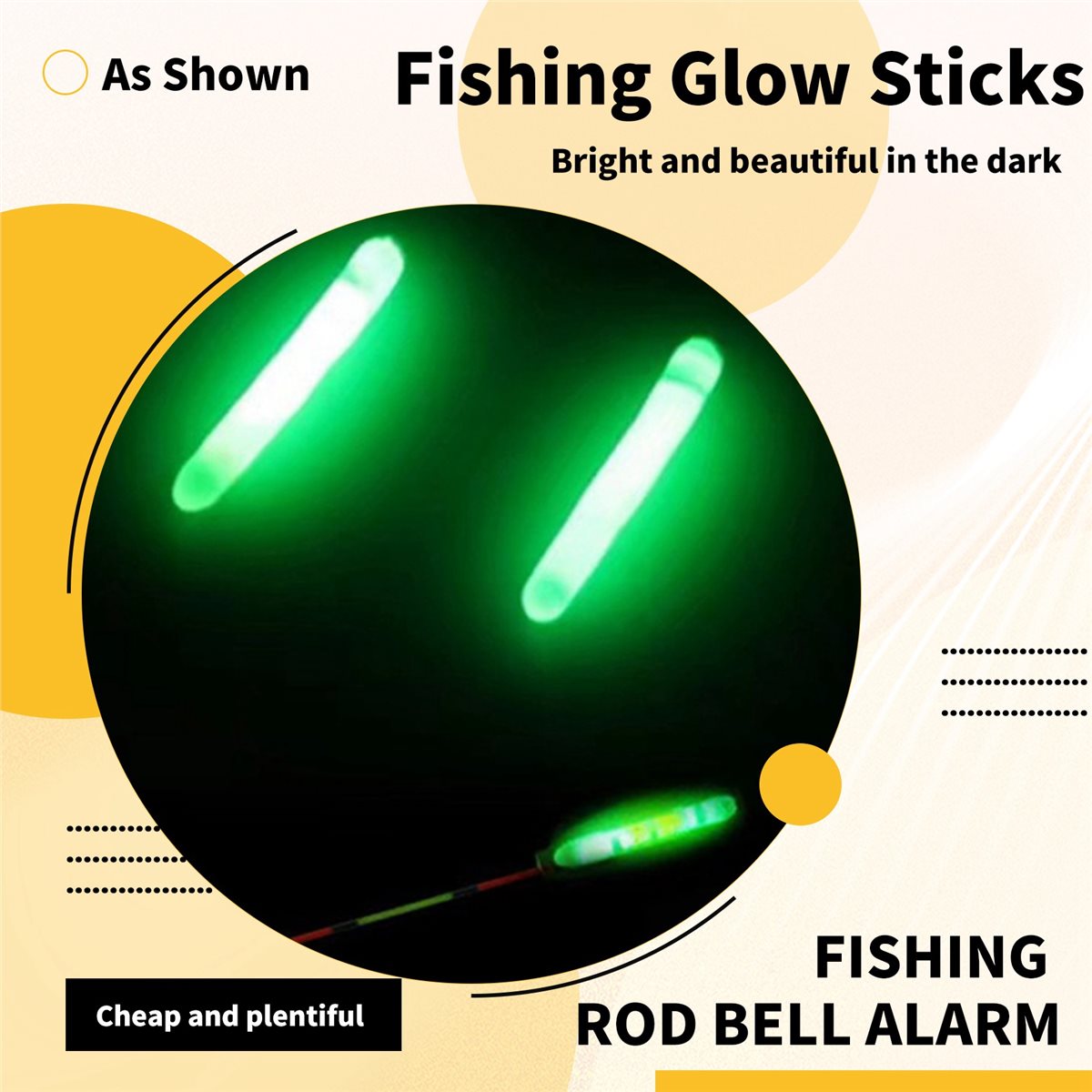 ABQX 100개입, 야광 낚시 부표용 LED 야광봉, - Fishing 리뷰 및 가격